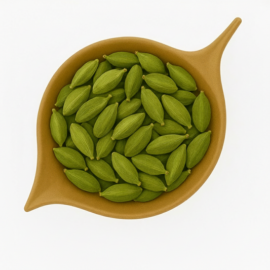 Cardamom pods green
